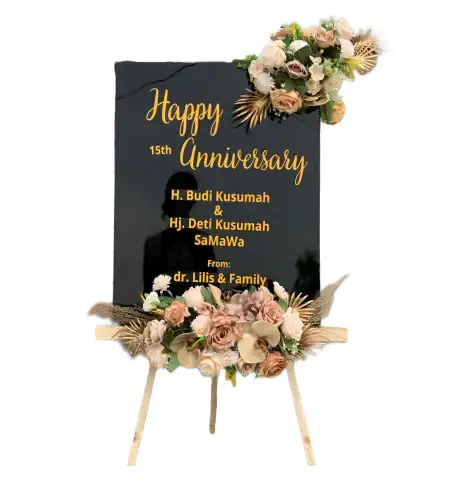 Papan Bunga Akrilik Pringamba