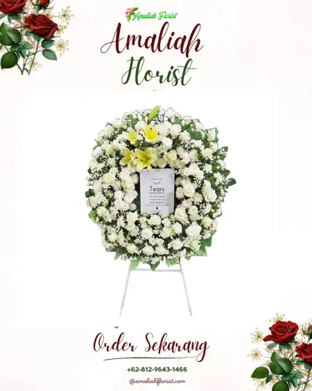 Krans Bunga Duka Pringamba